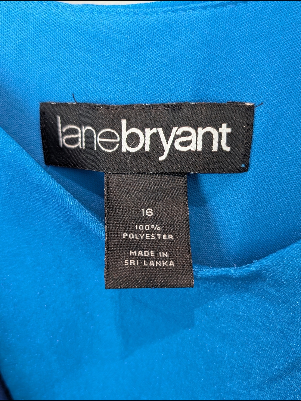Blue Colorblock Sleeveless Midi Dress - Picture 3 of 5